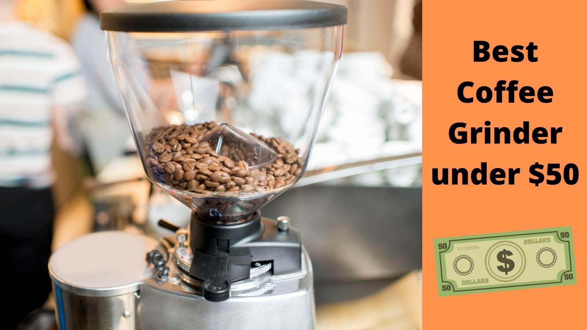 Best Coffee Grinder under $50 in 2022 