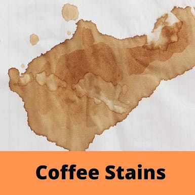 Why does coffee stains on the car suck?