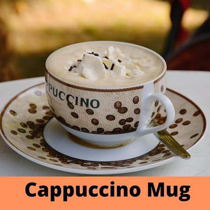 Cappuccino Mug Height and Weight